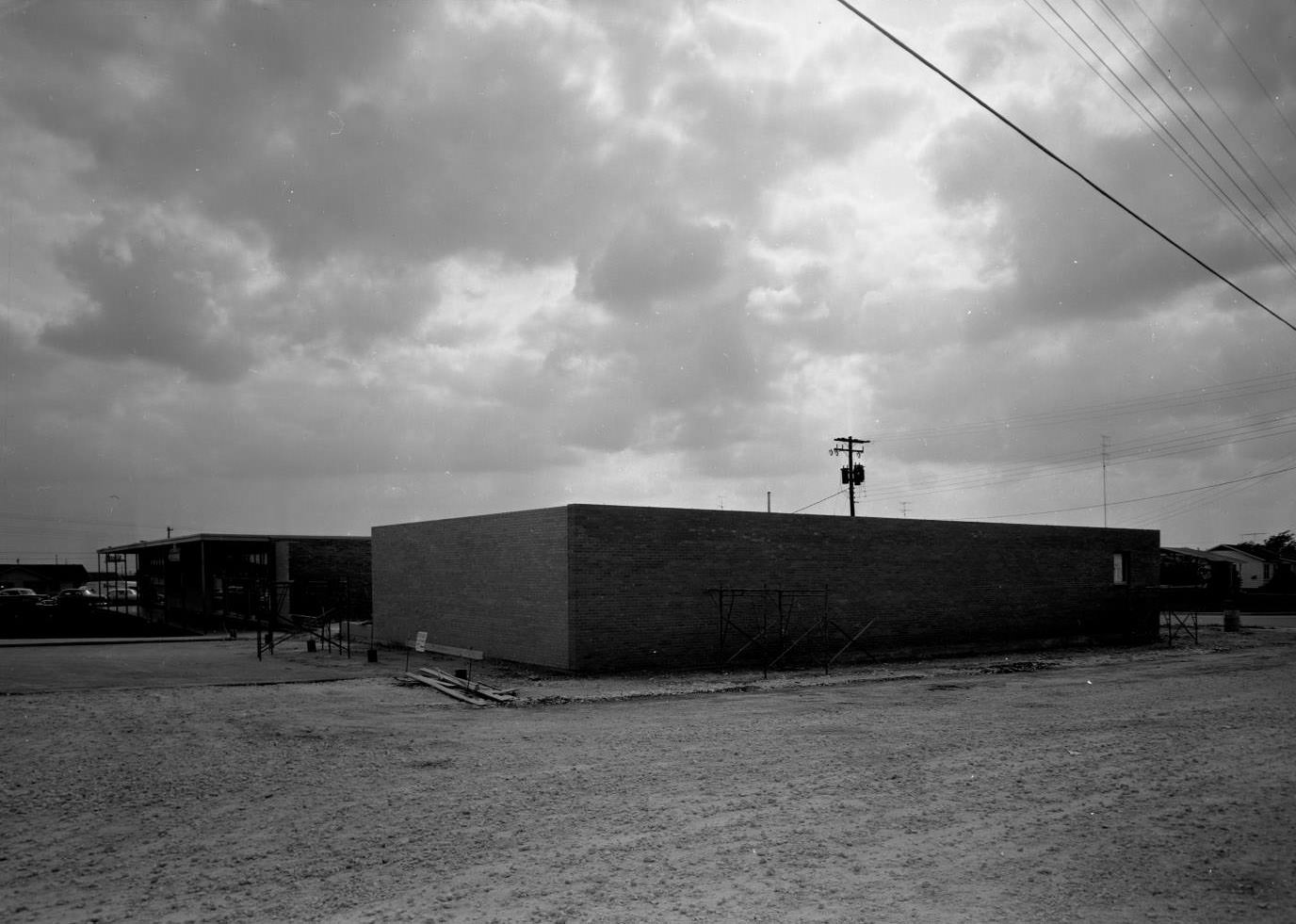 Loading Dock at Crestview Shopping Center, 1956