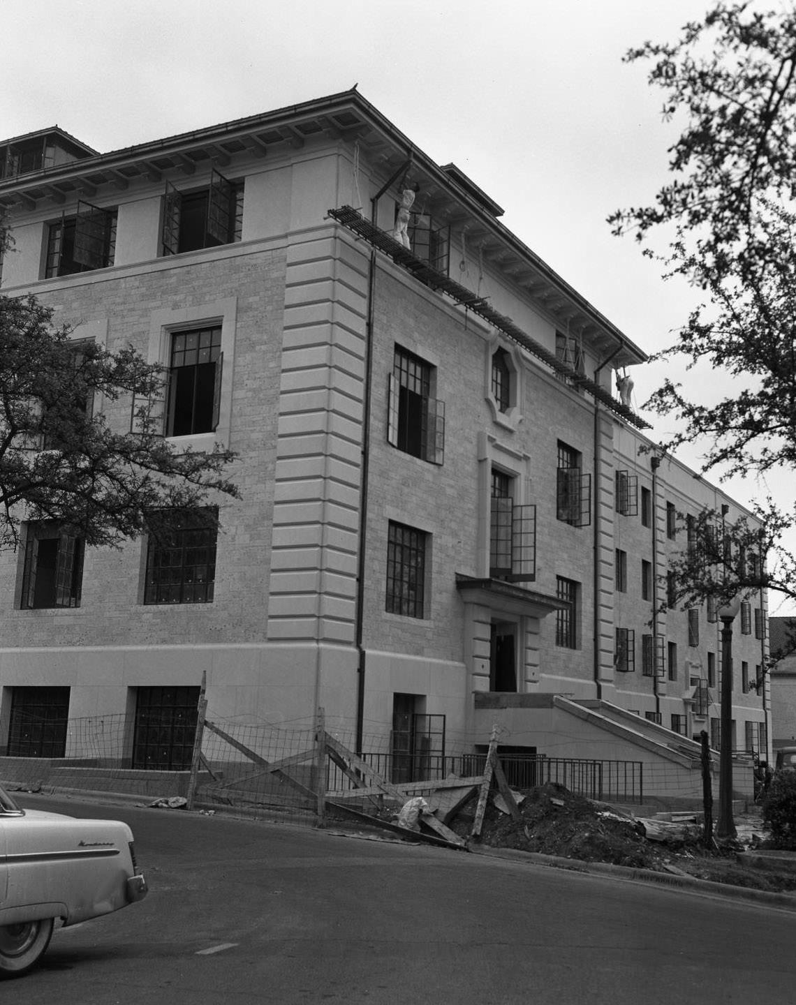 Calhoun Hall on the UT Campus, 1955