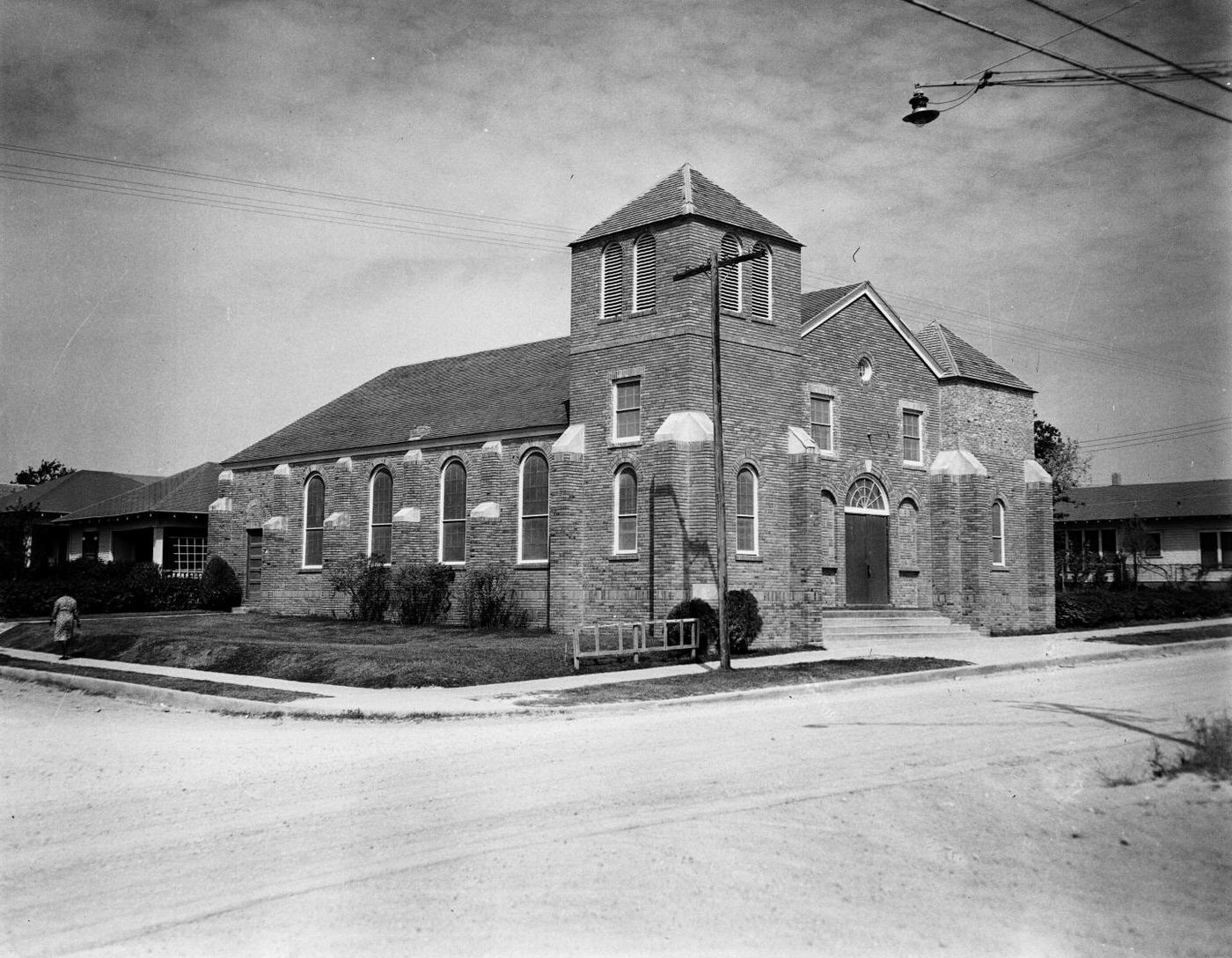 Church on Corner Lot, 1950