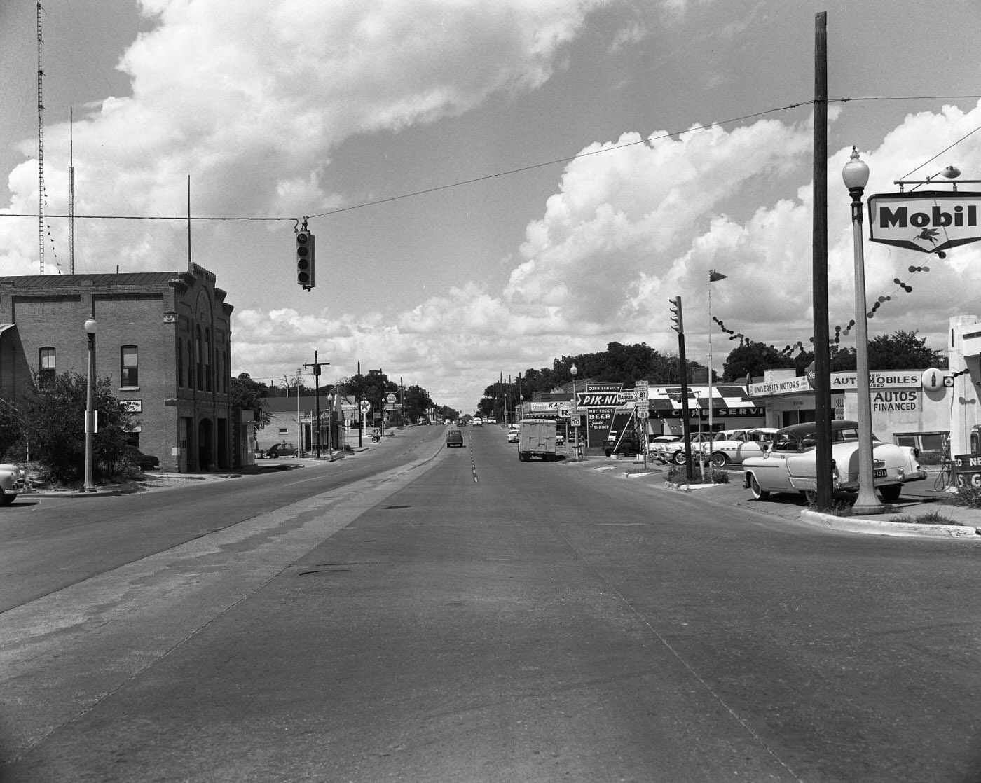Guadalupe Street View from 30th St., 1958