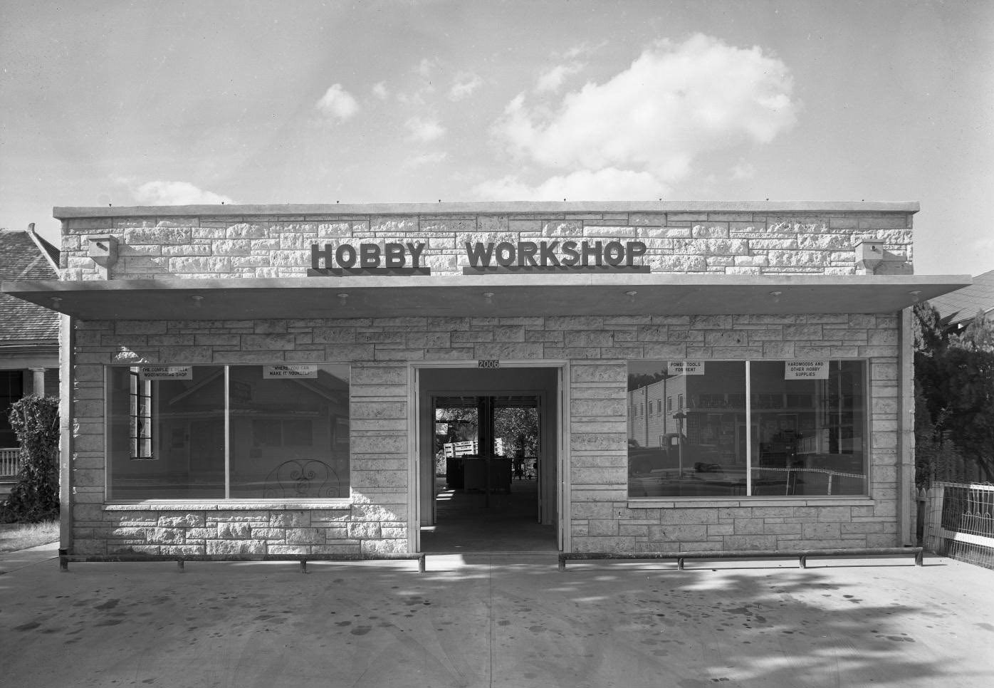 Exterior of Building at 2006 E. 1st St, 1951.