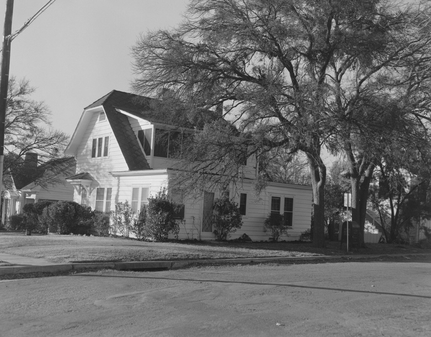 Corner House Exterior, 1959.