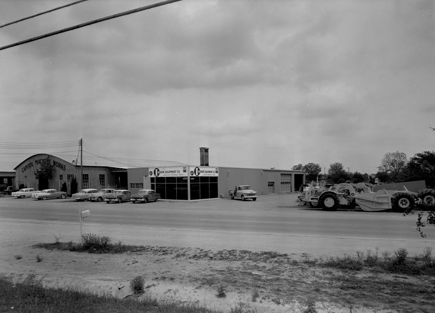 Ingram Equipment Company and Capitol Machine Works Building, 1956.