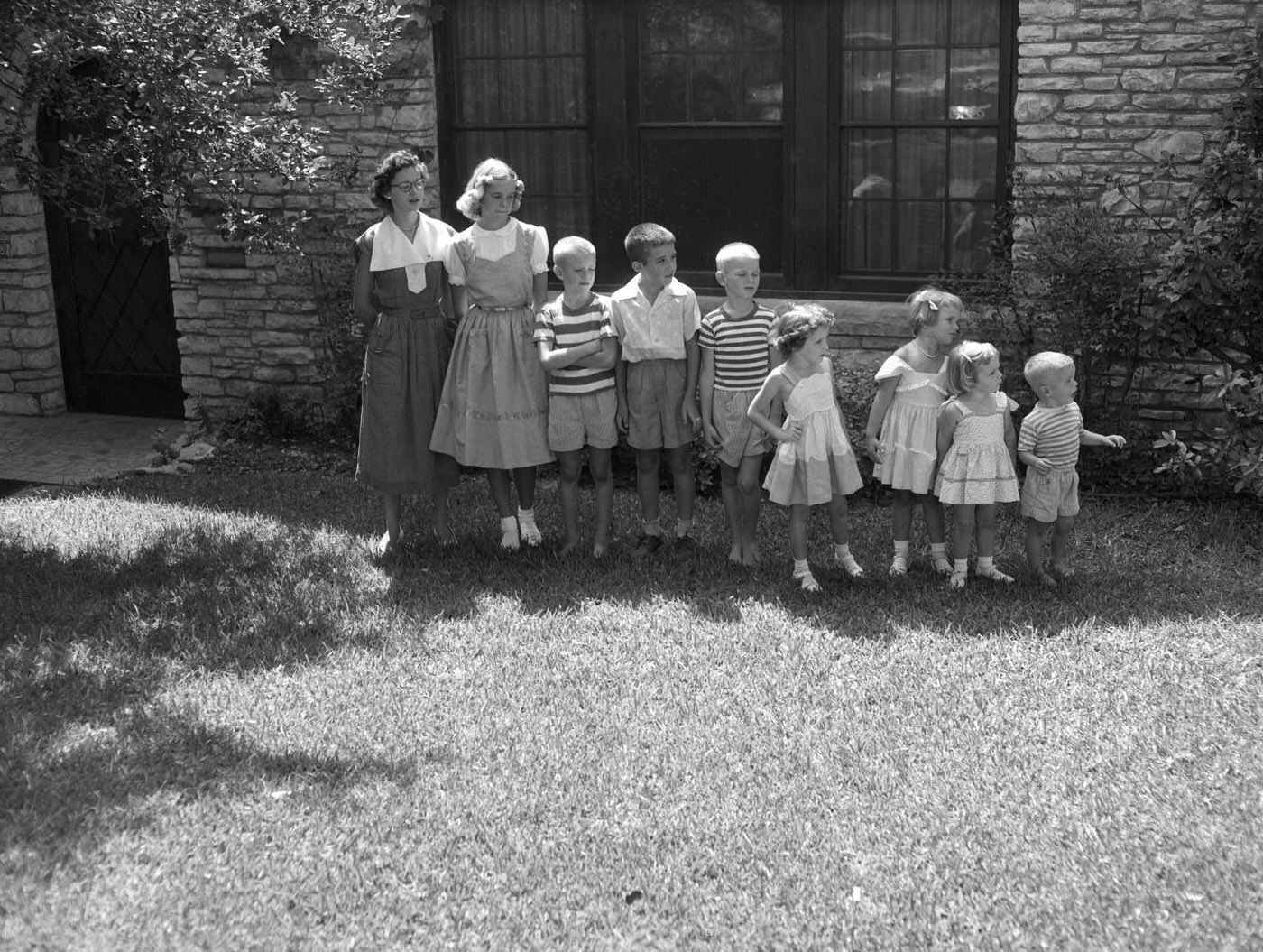 Youth of the Patterson Family Group Portrait, 1951.