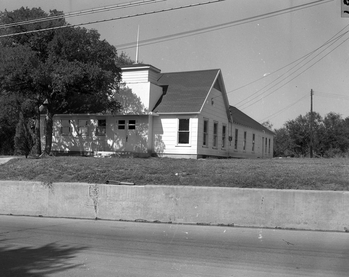 Shoal Crest Baptist Church, Exterior View, 1951.