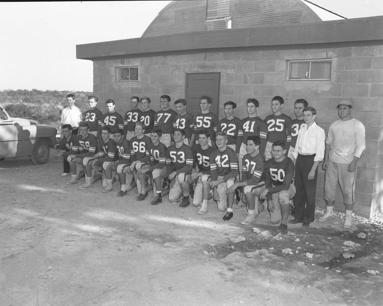 St. Stephens School Football Team, 1952.