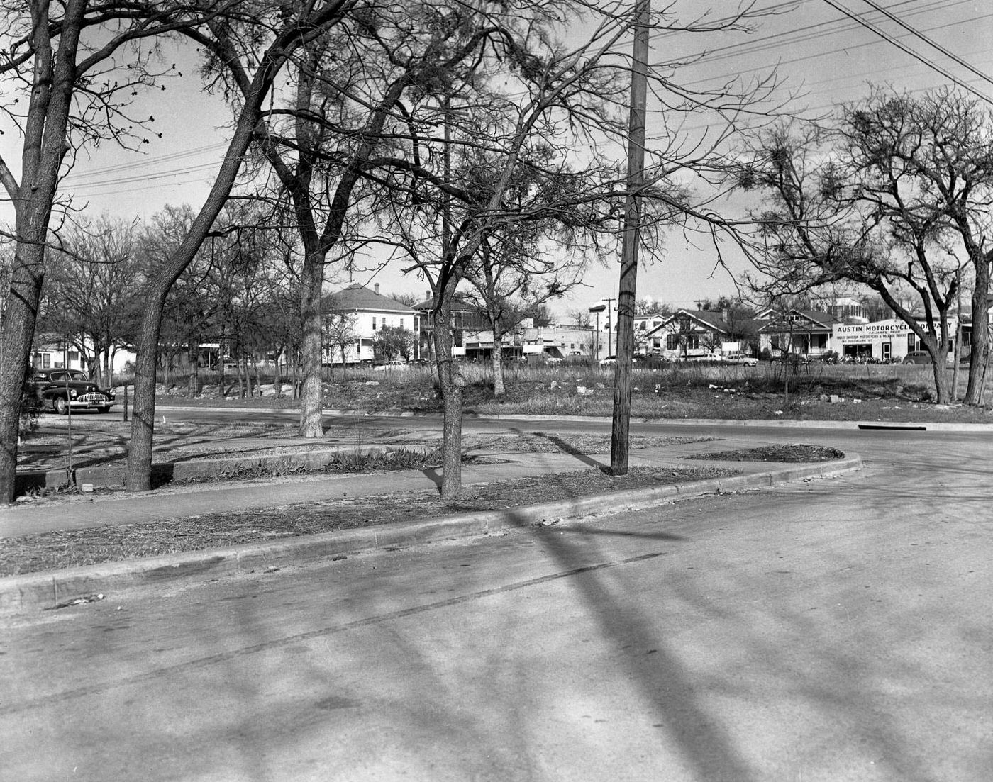Guadalupe Street View from 16th St. and San Antonio St., 1951.