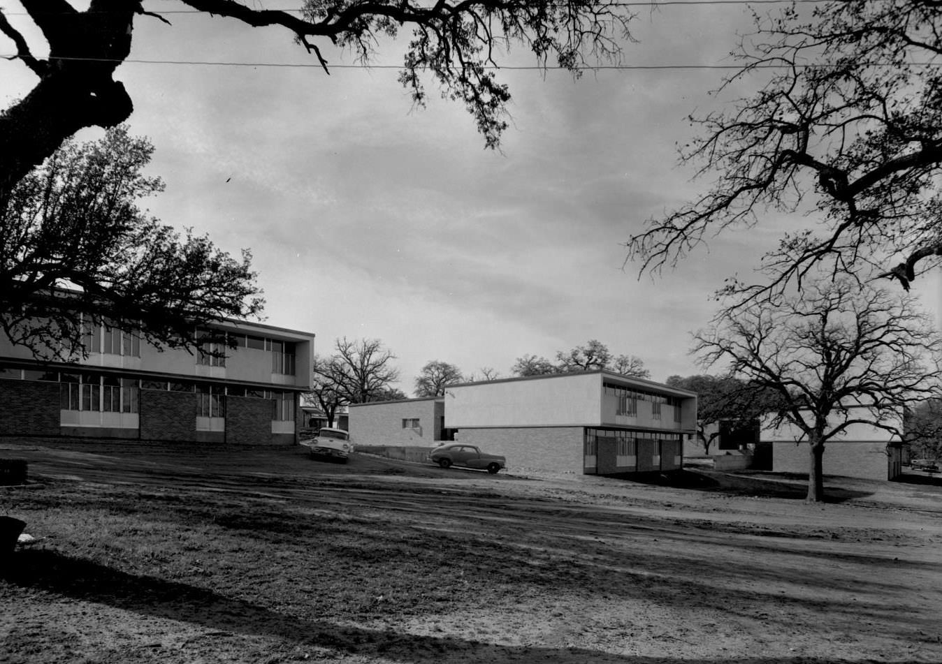Housing Units and Grounds at Texas School for the Deaf, 1957.