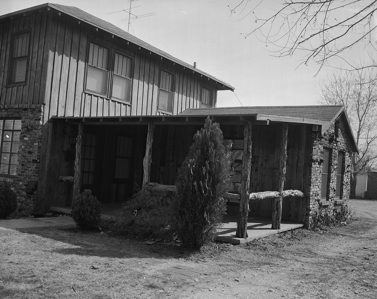 Rustic Home of Mr. and Mrs. J. H. Deitzer, 1951.