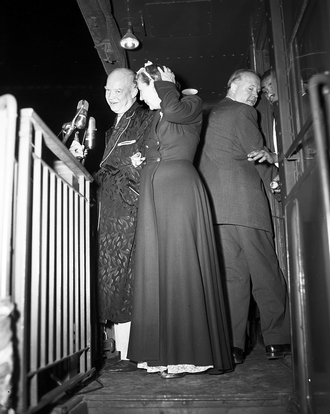 Eisenhower's Early Morning Campaign Visit to Austin, 1952.