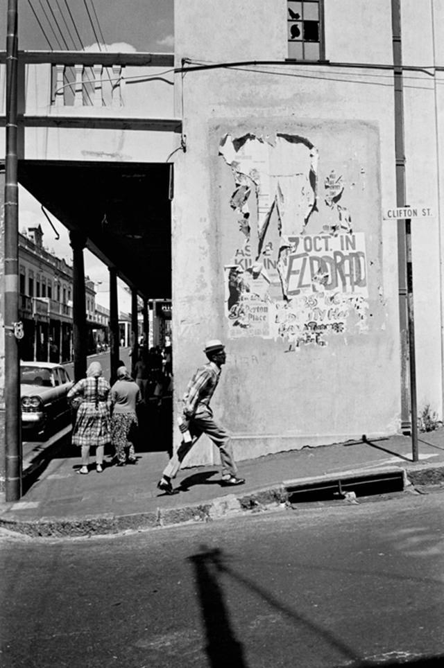 Some of the street gangs made sure their territories were well marked, District Six, Cape Town, South Africa.