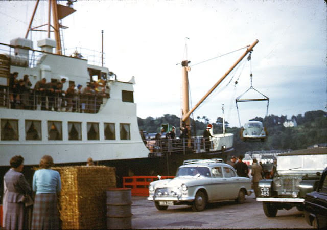 'Claymore' at Tobermory Pier, Scotland, 1961