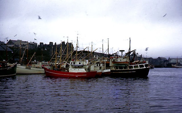Lerwick Harbour, Scotland, 1964