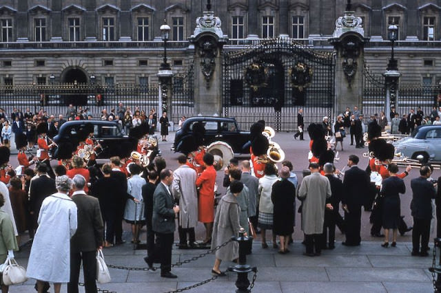 Buckingham Palace, London, England, 1961