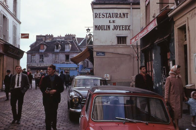 Street scenes, Paris, France, 1963