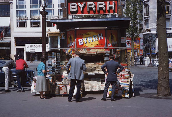 Champs-Élysées, Paris, 1960