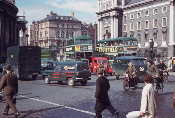 College Green, Dublin, Ireland, June 7, 1961