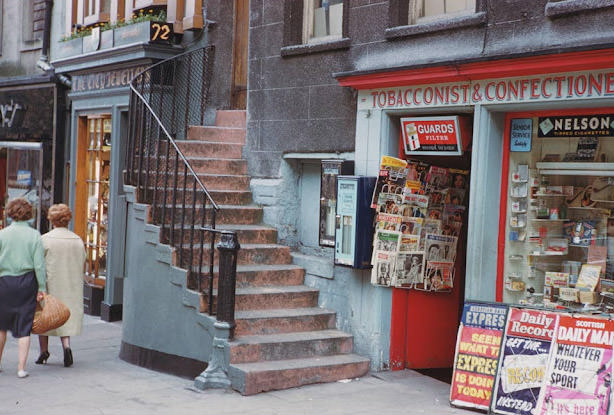 High Street, Edinburgh, Scotland, June 16, 1961