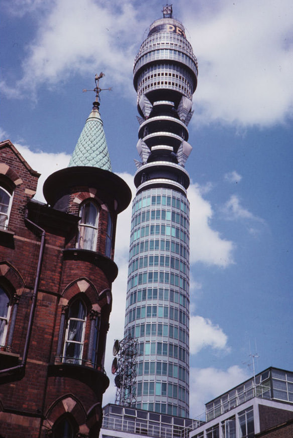 The Post Office Tower, London, May 23, 1965