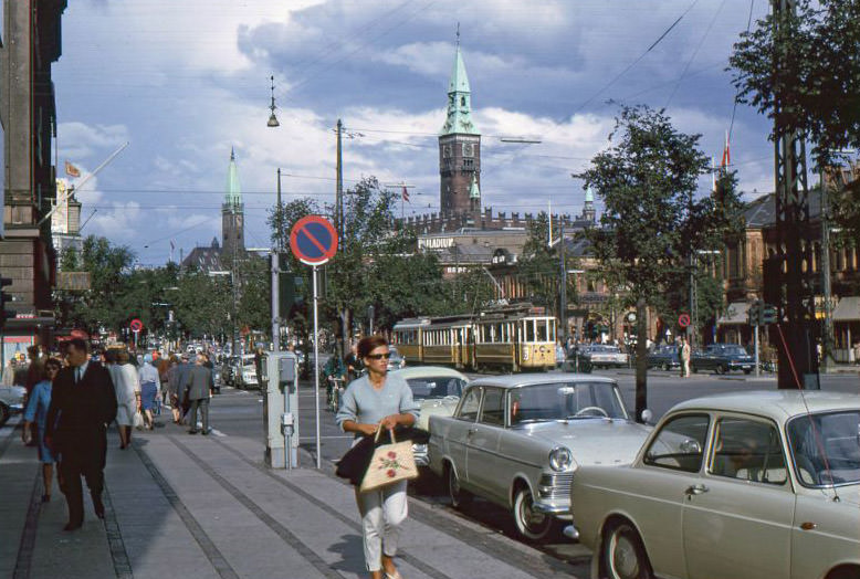 Vesterbrogade, Copenhagen, Denmark, 1963