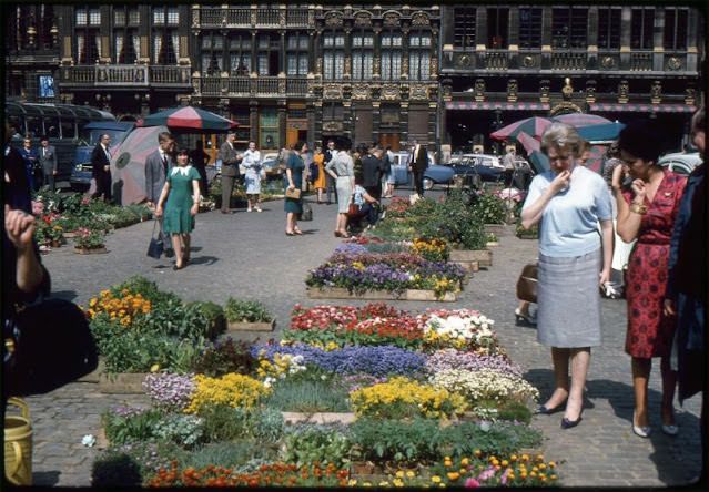 Grand-Place, Brussels, Belgium, 1965