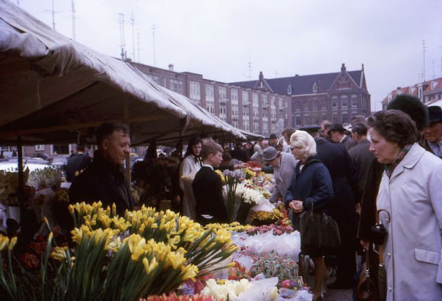 Market at Arnhem, Netherlands, 1965