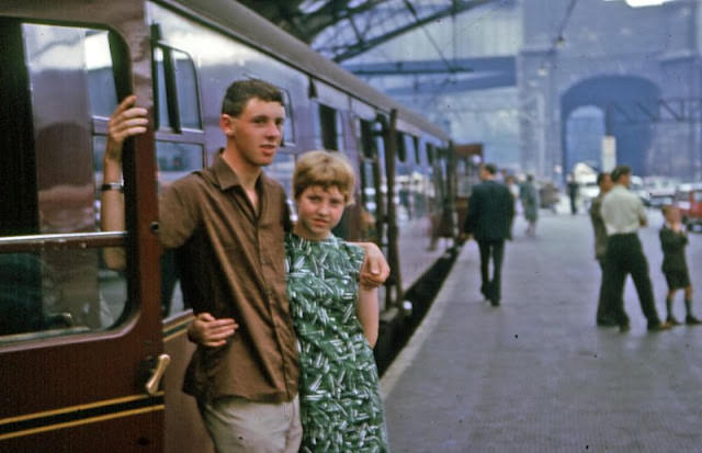 Lime St. Station, Liverpool, England, 1963