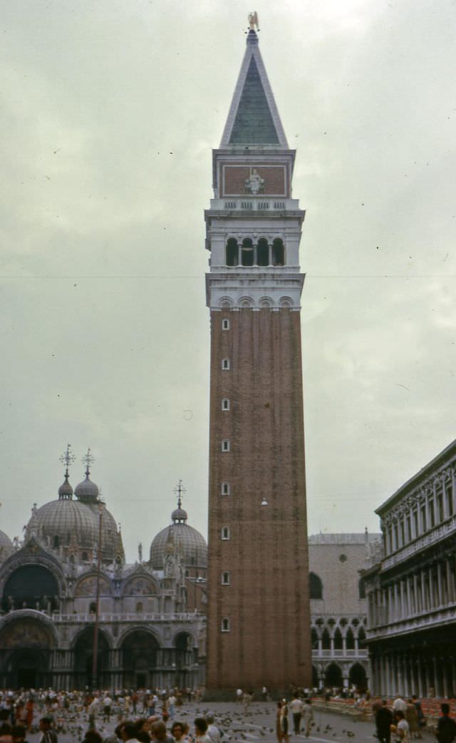 St. Mark's Square, Venice, Italy, 1963