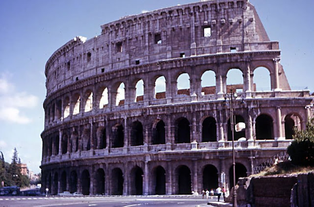 The Roman Colosseum, Italy, 1963