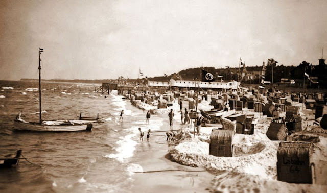 Summer time in Zinnowitz, Germany during WWII