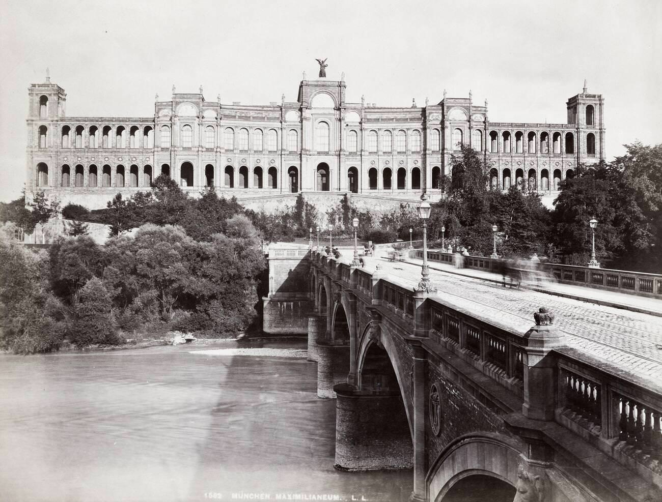 Maximilianeum, Bavarian parliament building, Munich, 19th century.