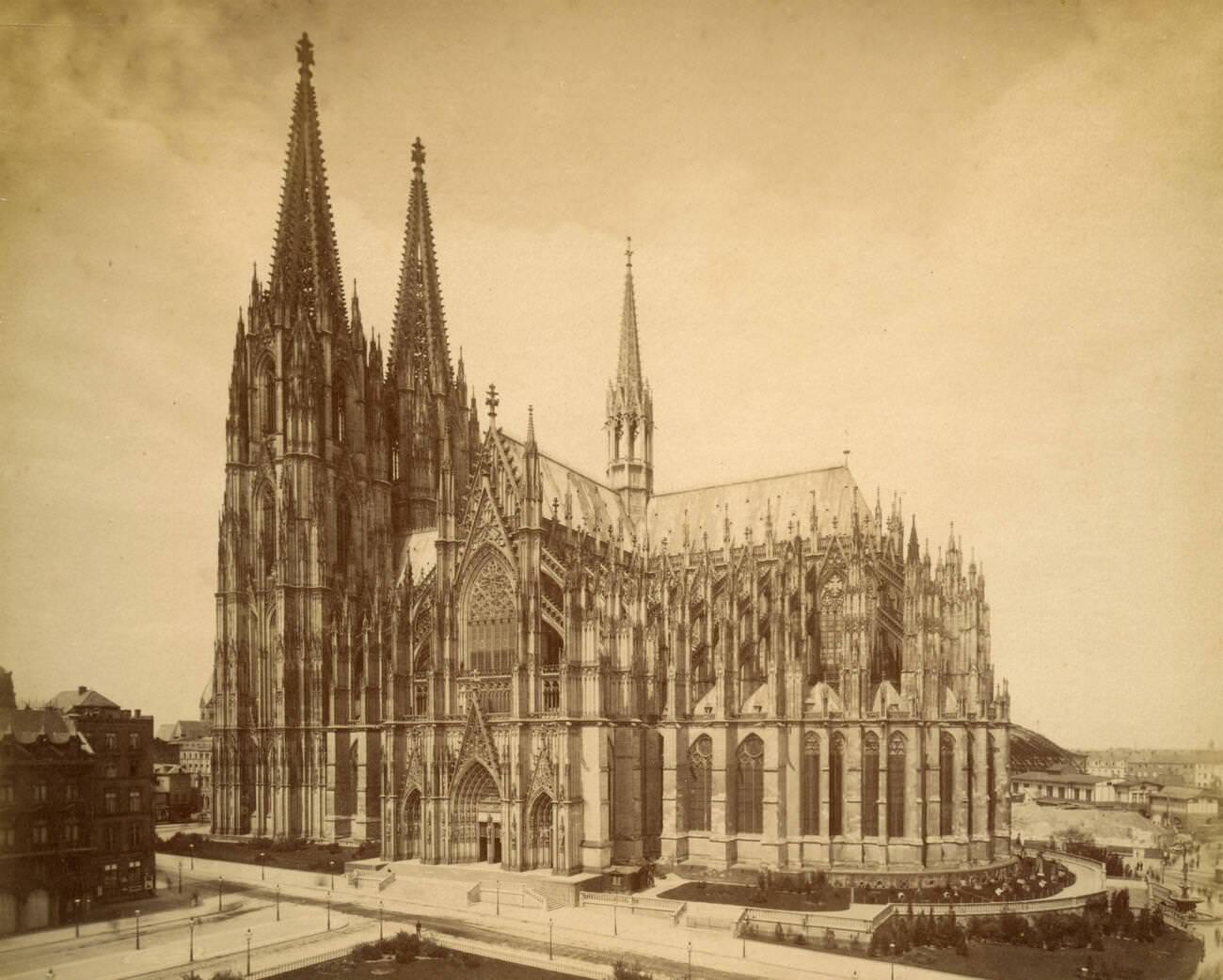 Cathedral, Cologne, Germany, 1880s.