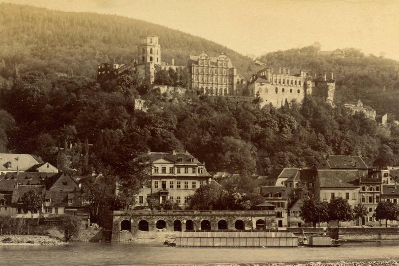 Castle, Heidelberg, Germany, 1880s.