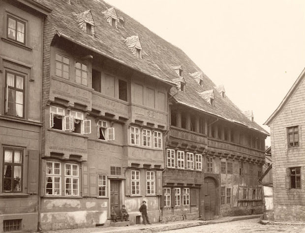 Historic Town Buildings, Goslar, 1882.