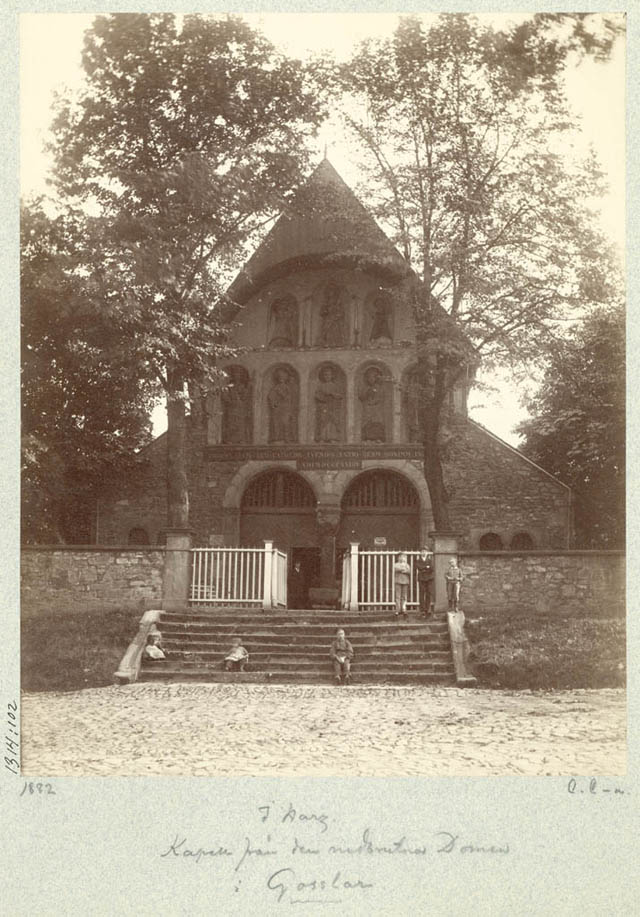 Chapel of St. Simon and Judas, Goslar, 1882.