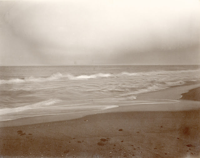 Beach, island of Sylt, 1880s.