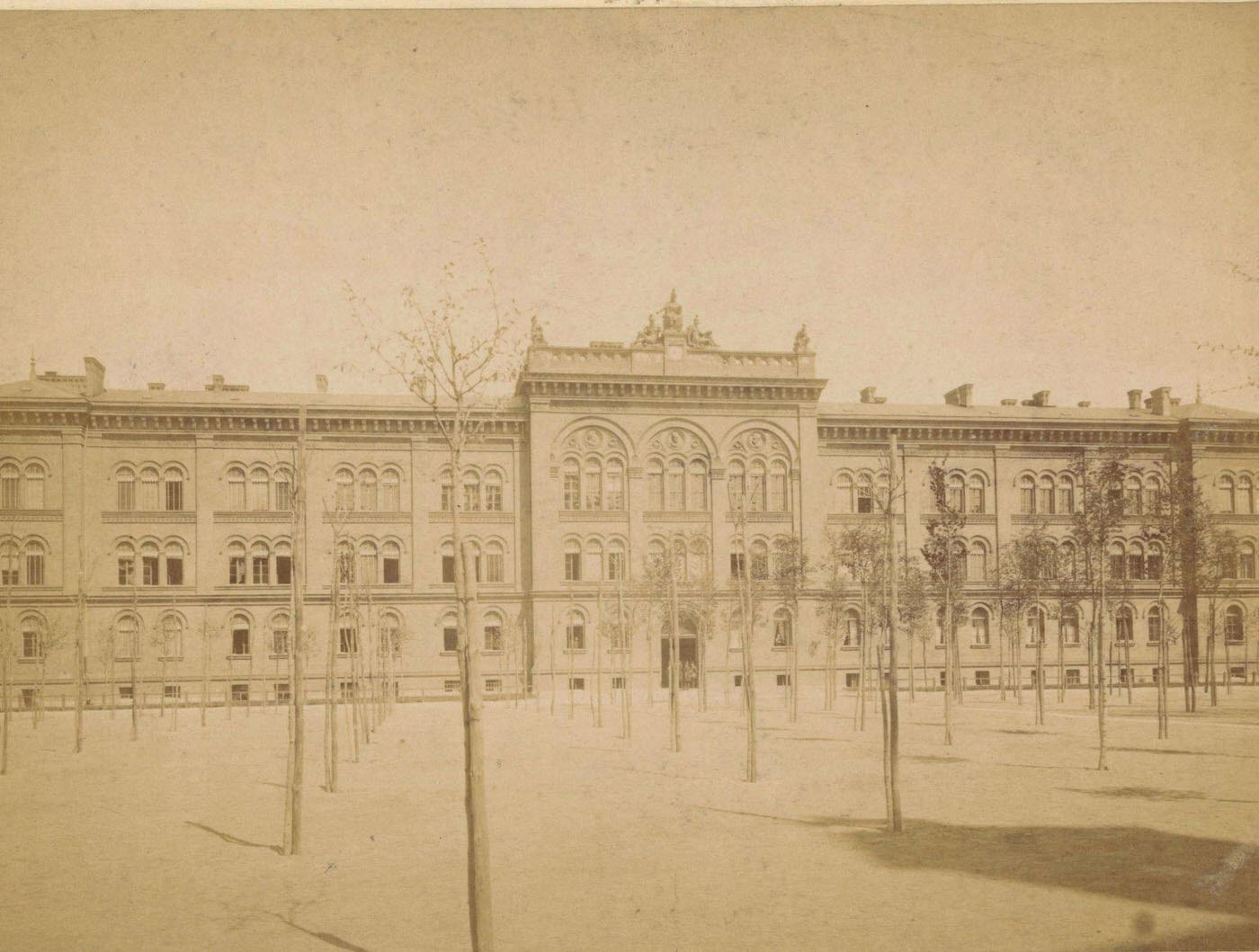 Cadet School, Lichterfelde, Berlin, 1881.
