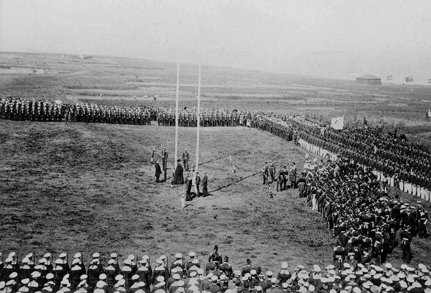 Island of Helgoland, German Emperor Wilhelm II Visiting, 1890