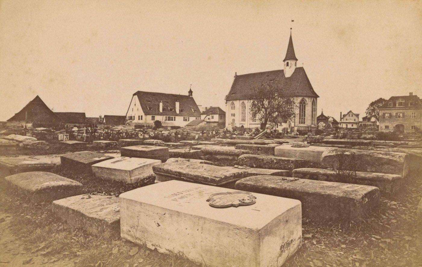 The St. John's Cemetery in Nuremberg, 1898