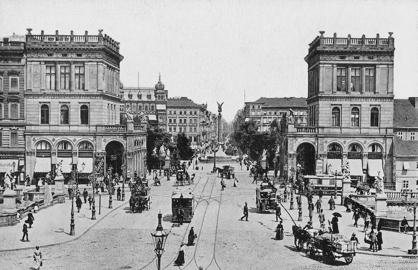 Hallesches Tor, Berlin, 1890