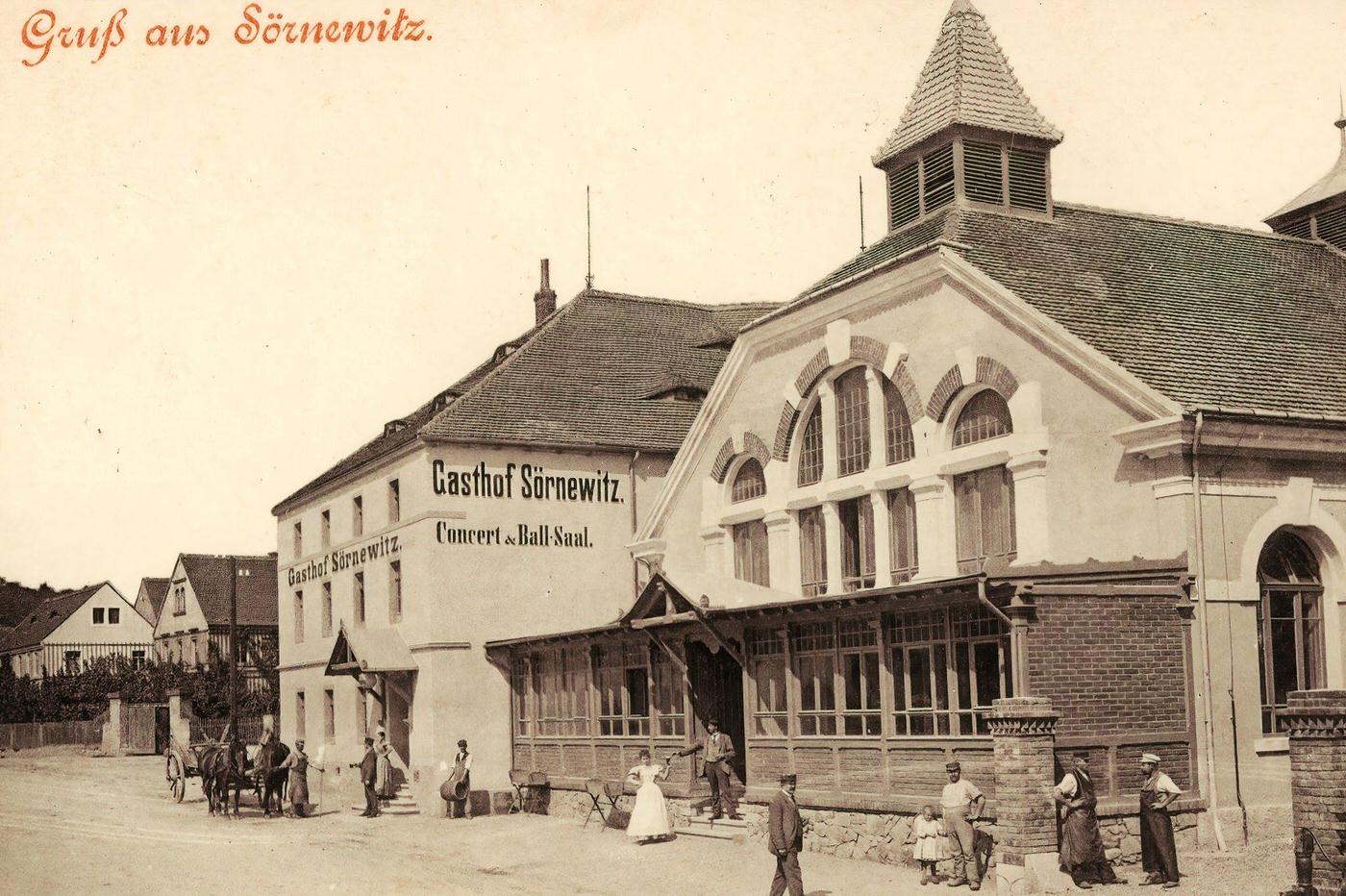 Restaurants in Landkreis Meissen, Sornewitz (Coswig), 1898.