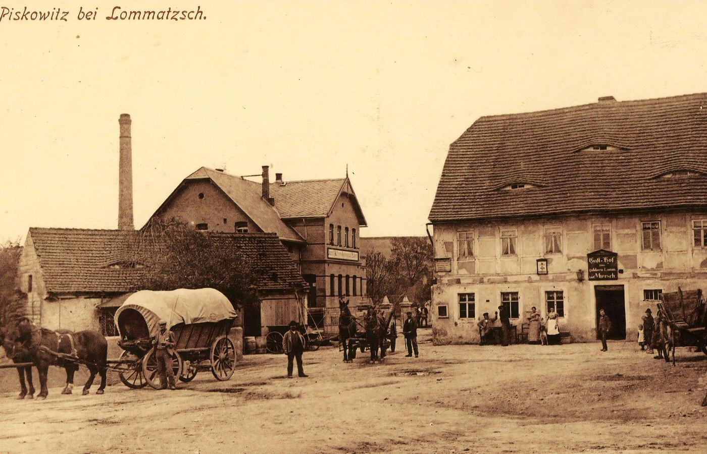 Restaurants in Landkreis Meissen, Lommatzsch, 1899.