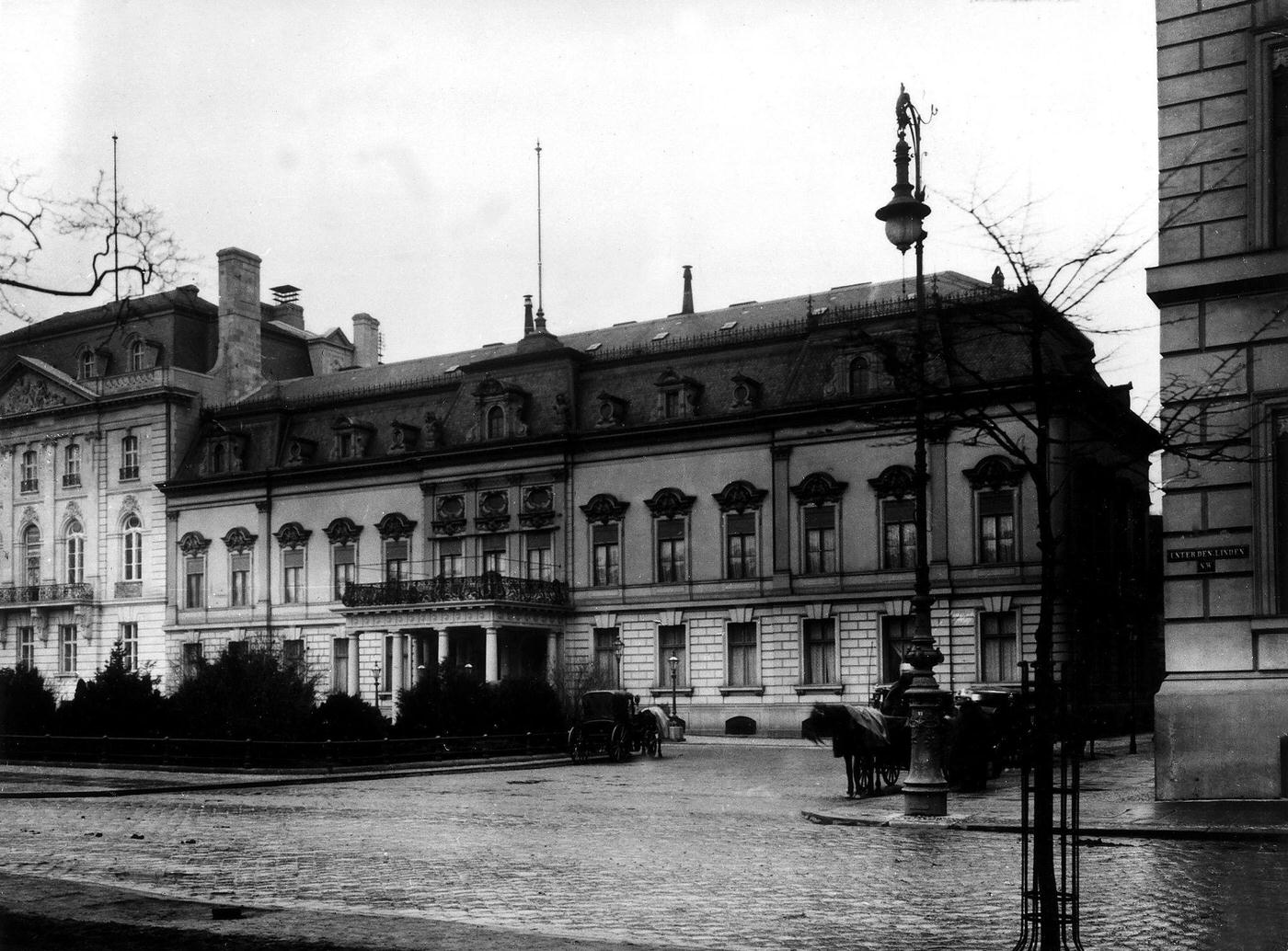 French Embassy at Pariser Platz, Berlin, 1898
