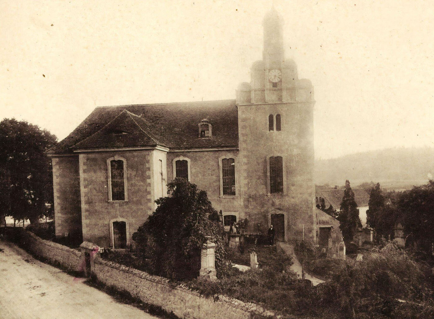 Churches in Landkreis Meissen, Germany, 1899.