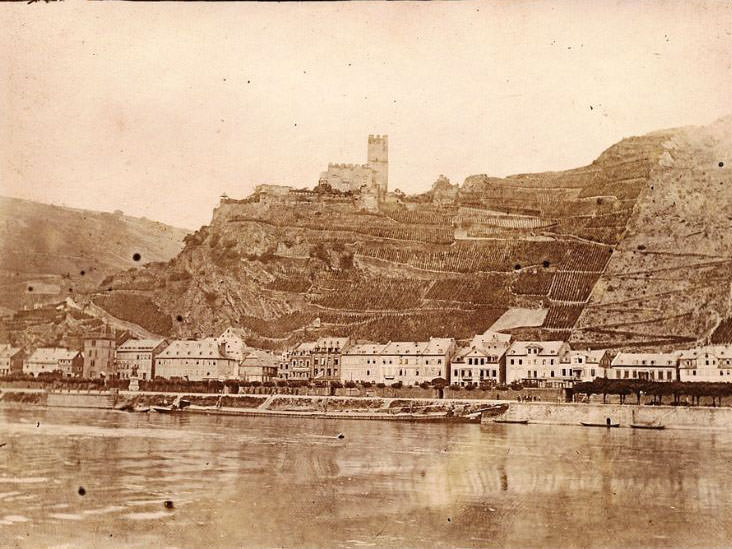 Castle Gutenfels in Rhineland