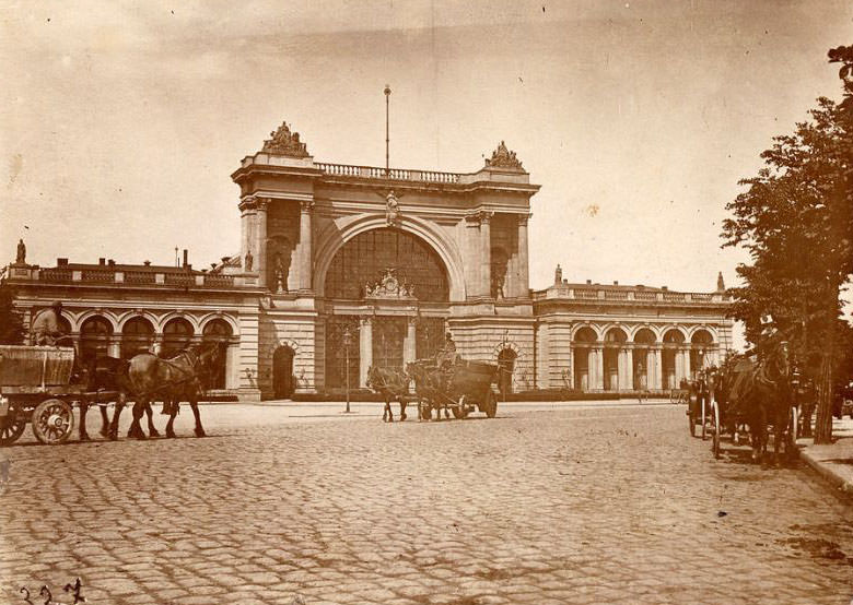 Railway station in Berlin