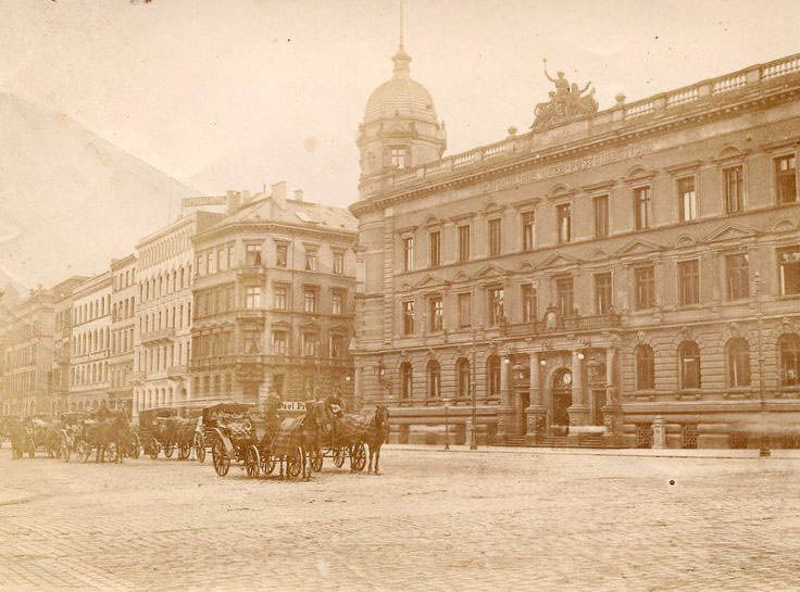 Street scene in Hamburg