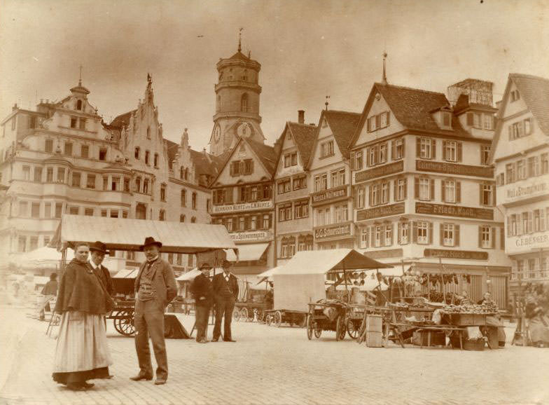 Street scene in Stuttgart