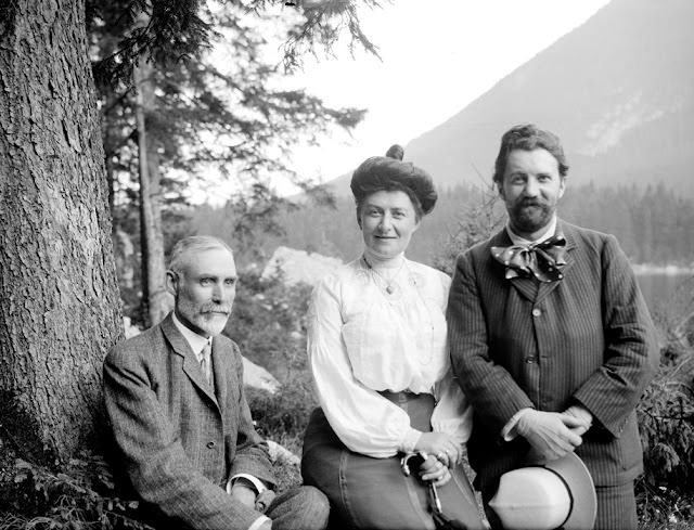 German man and couple, 1904