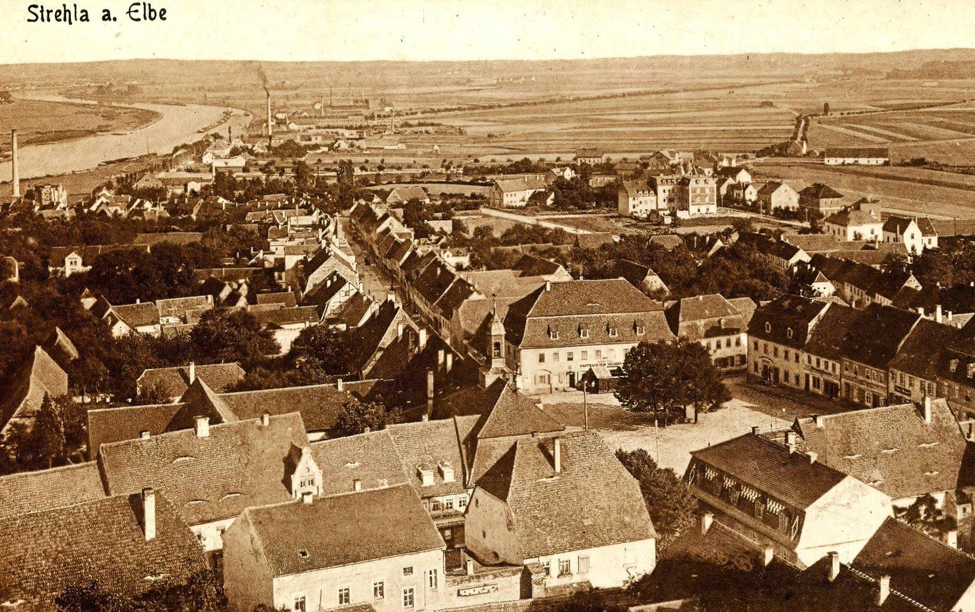 Elbe in Saxony, Strehla, Germany, 1903.